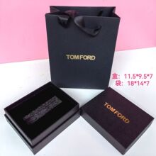 汤姆福特黑管口红礼盒tf,ch,mac口红盖中盖礼品盒包装现货批发