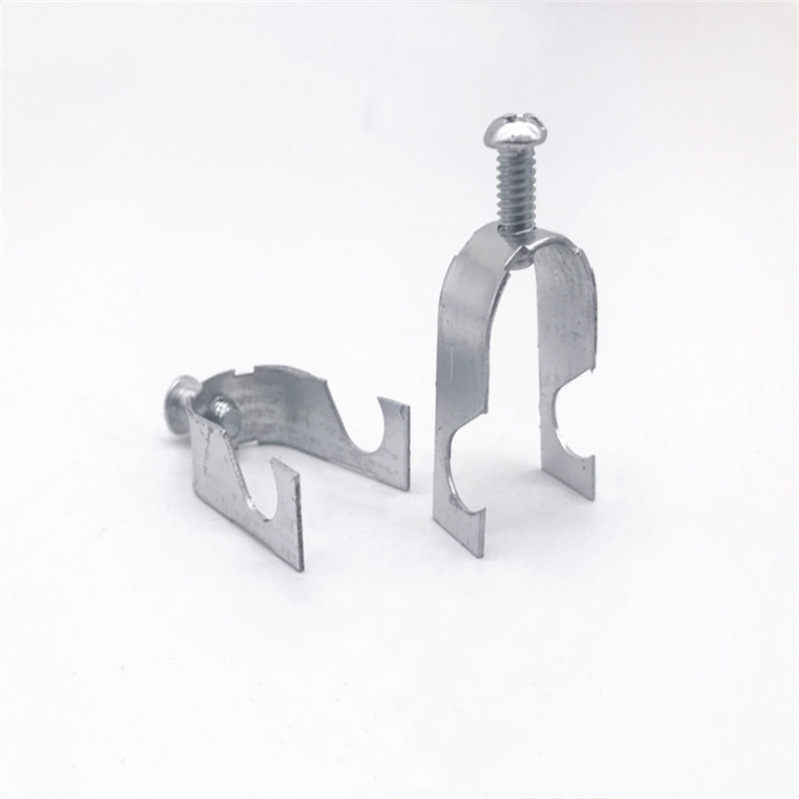 跨境kbg电线管卡吊码勾2025u型管卡丝杆吊钩46分元宝线管配件