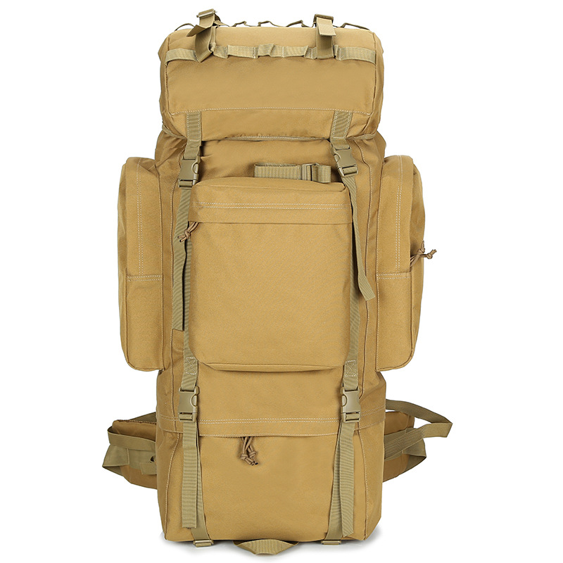Outdoor Camouflage Backpack Large Capacity Tactical Backpack Backpack Army Fan Backpack Travel Essential 100 Liters Large Shiralee