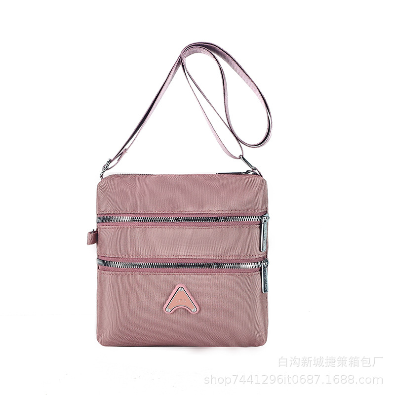 2024 New Women's Bag One Piece Dropshipping Shoulder Messenger Bag Simple Mobile Phone Bag Small Square Bag Cross-Border Pouch Fashion