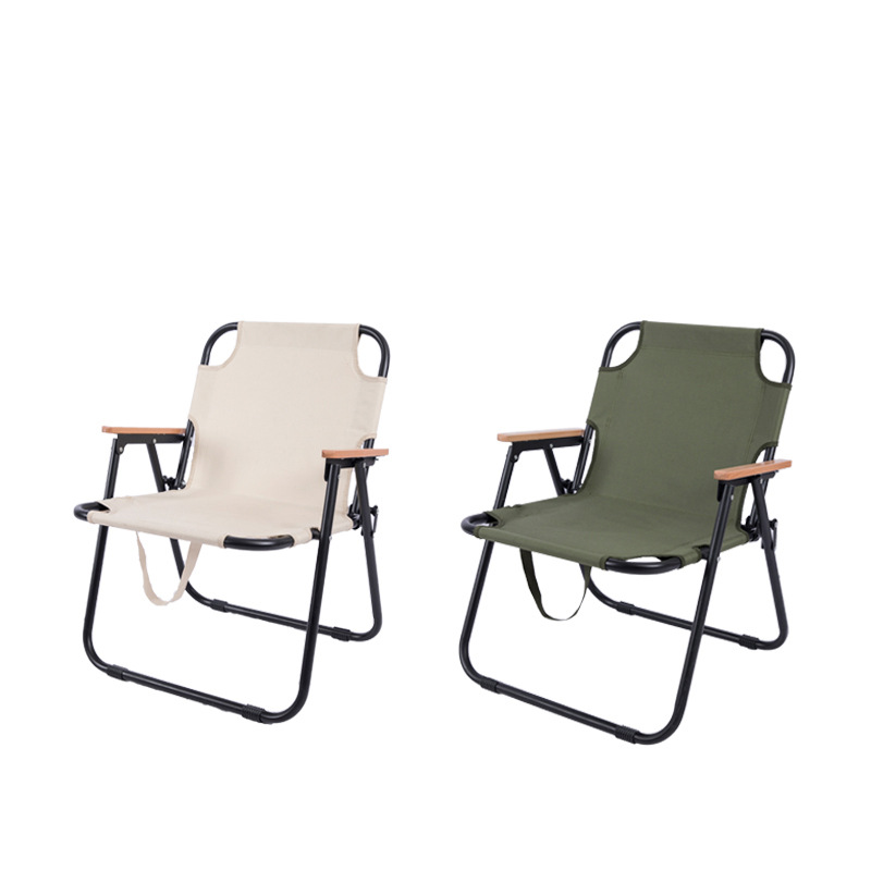 Super Bird Exquisite Camping Folding Chair Outdoor Camping Outing Portable Recliner Single Steel Tube Leisure Folding Chair
