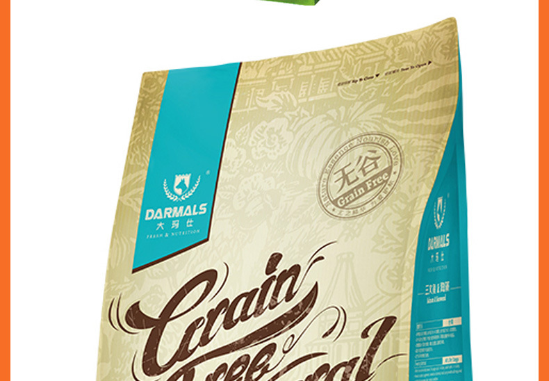 大玛仕狗粮鸭肉梨泰迪比熊博美幼成犬去泪痕狗粮20斤10kg