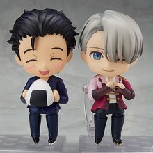 10cm anime YURI on ICE figures Katsuki Yuri 736# 762# Victo