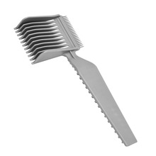 理发店男士电推剪理发平头梳坡度定位理发梳手推油头理发梳子跨境