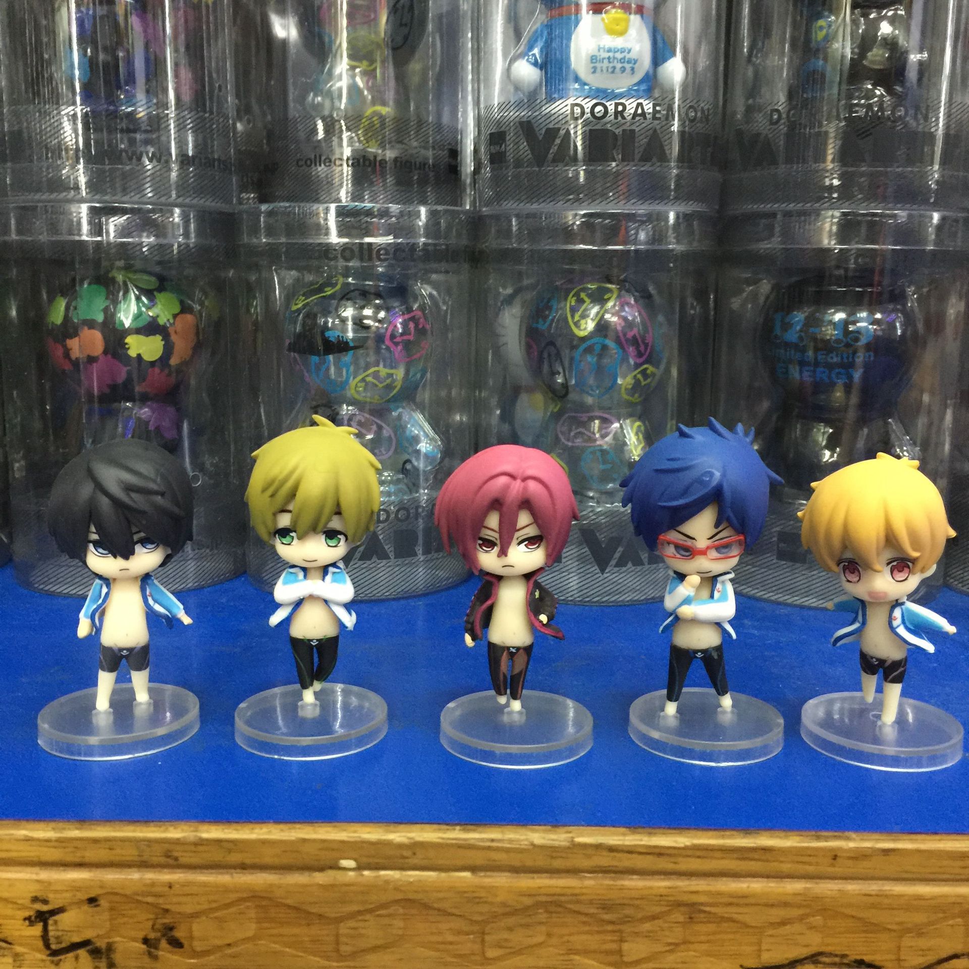 男子游泳部 q版橘真琴 七濑遥手办 全5款 动漫公仔模型