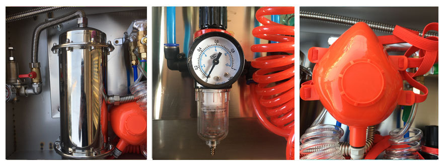 zyj-m6矿用压风自救装置 箱式供水自救器 操作简单 派达厂家直发