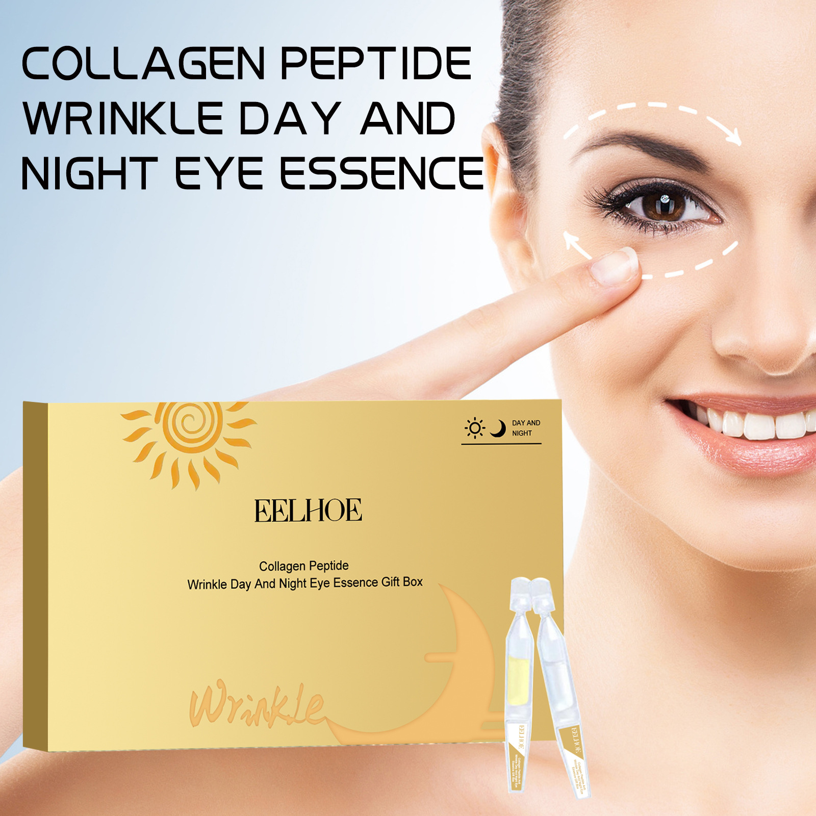 Eelhoe Collagen Eye Essence Fading Wrinkle Skin Care Essence