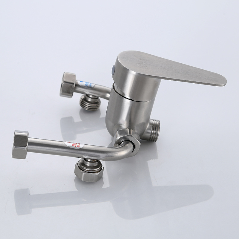 电热水器混水阀明装淋浴配件配大全冷热开关u型混合阀水龙头通用