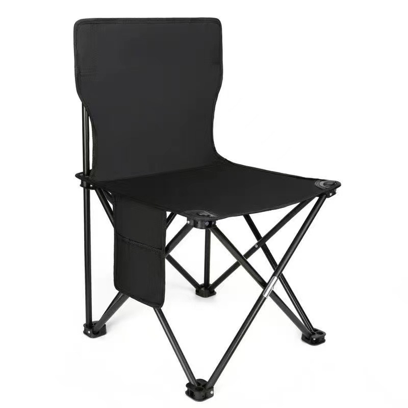 Outdoor Folding Chair Camping Picnic Portable Folding Chair Backrest Fishing Chair Home Outing Multifunctional Leisure Sketch Chair