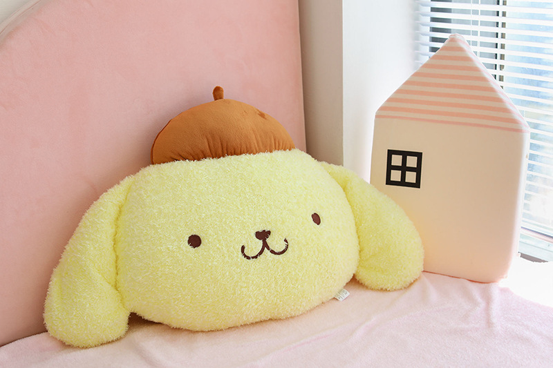 大号布丁狗抱枕靠垫可爱卡通毛绒公仔玩具情人圣诞节儿童女友礼物