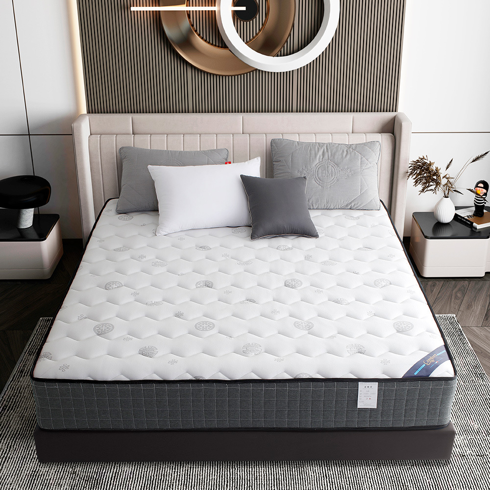 高端星级酒店席梦思床垫家用弹簧海绵床垫民宿乳胶软床垫3e椰棕硬