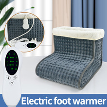 出口外贸电热暖脚器恒温定时暖脚宝发热高帮鞋子加热保暖脚垫工厂