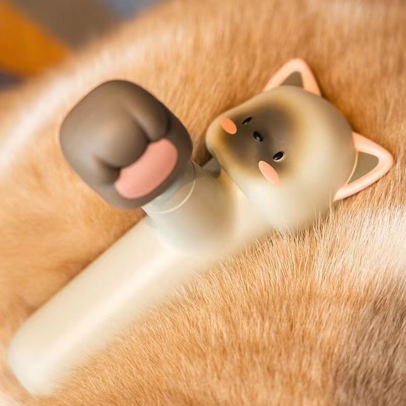 Keepmoving 1991 Cat Massage Gun Muscle Relaxation Massager Kitten Catch Couple Qixi Goddess Girl Gift