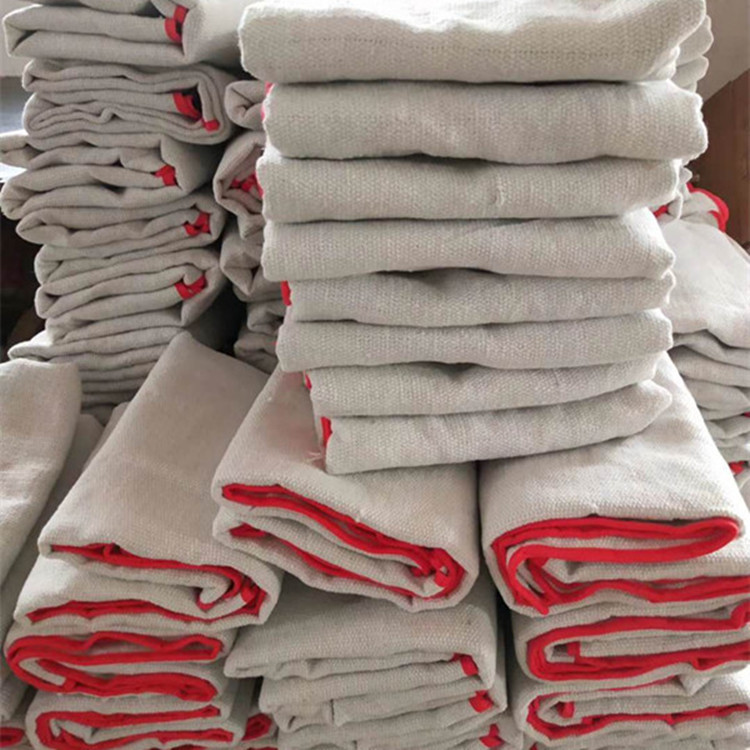 销售陶瓷纤维防火布2mm陶瓷纤维灭火毯阻燃陶瓷防火布支持来样