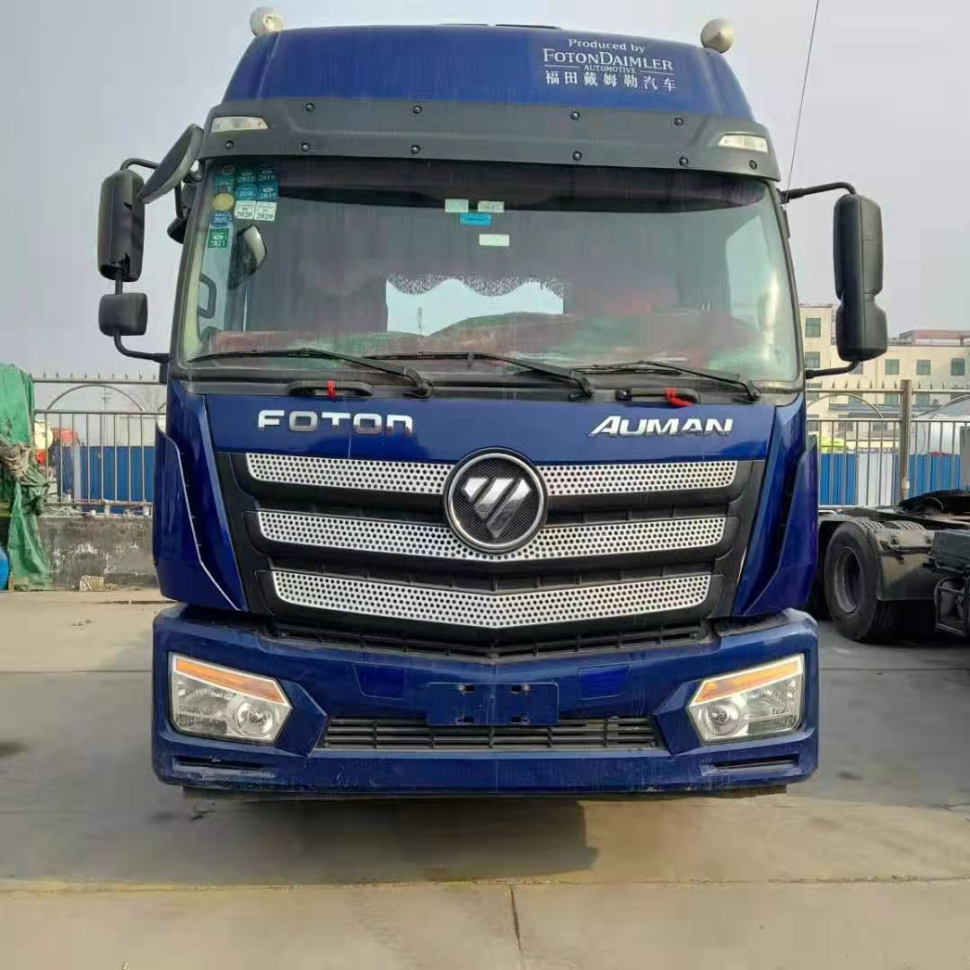 出售二手欧曼牵引车 二手双驱轻体牵引车 国五半挂牵引车头