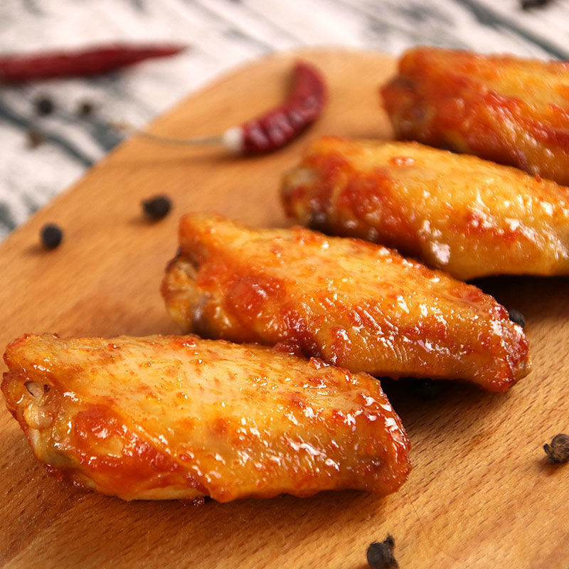 烧烤半成品奥尔良鸡翅中鸡中翅腌制烤翅鸡翅根炸鸡对翅油炸商用厂