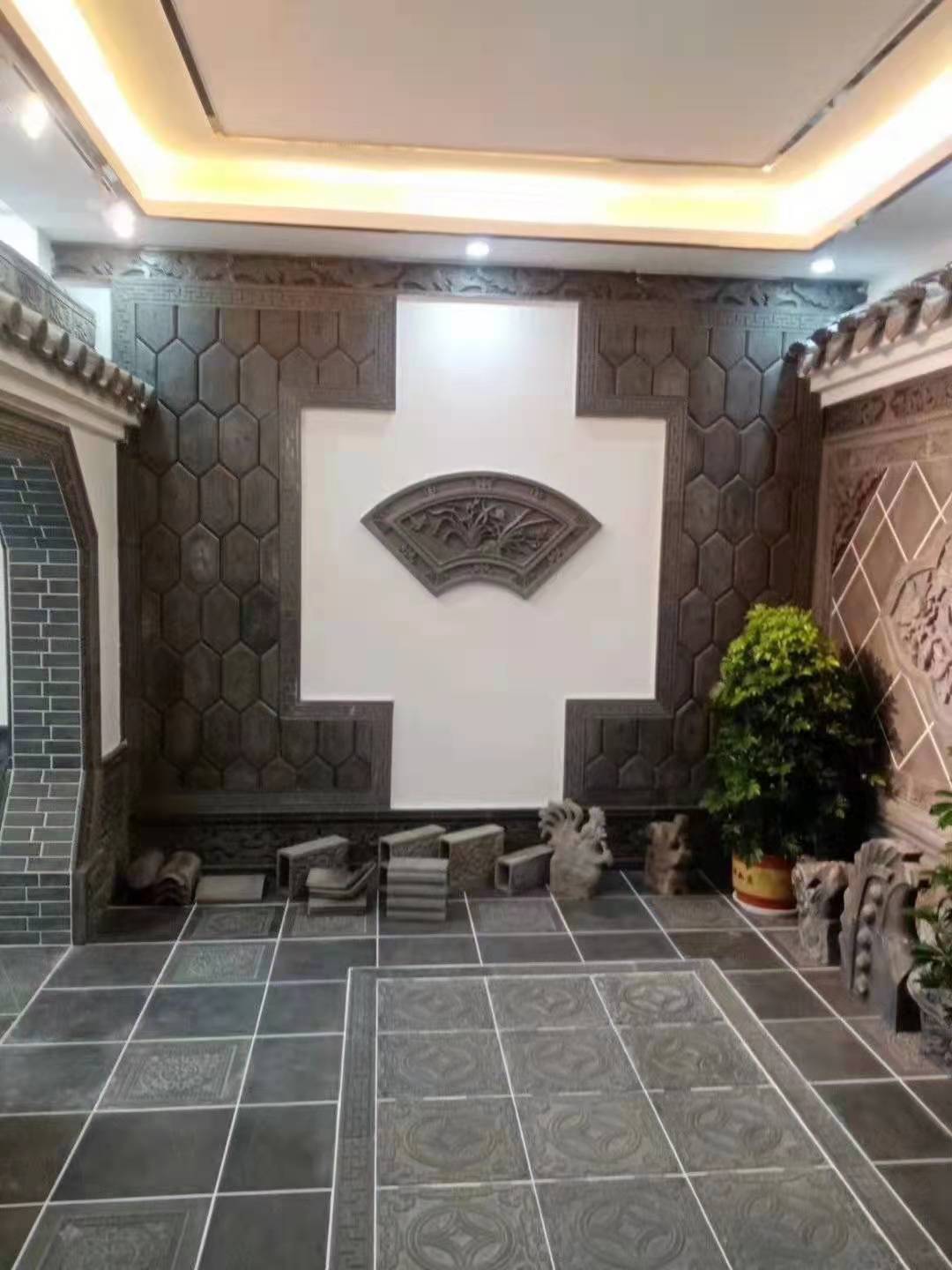 仿古古建地砖 中式四合院室内铺地青砖方砖 室外庭院地砖唐莲地砖