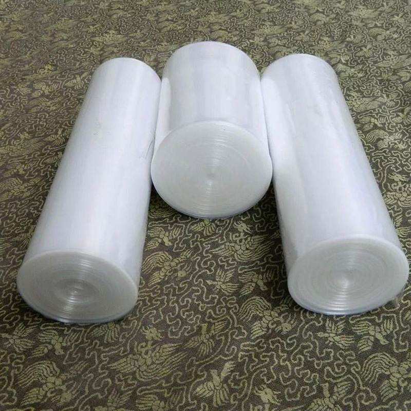 供应布匹布料塑料袋pe筒料卷膜加长平口包装袋直筒袋40*190cm10丝