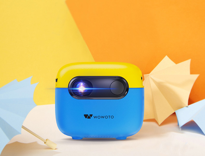 wowoto投影仪4g迷你高清卧室学生宿舍hdmi接口蓝牙wifi智能投屏机