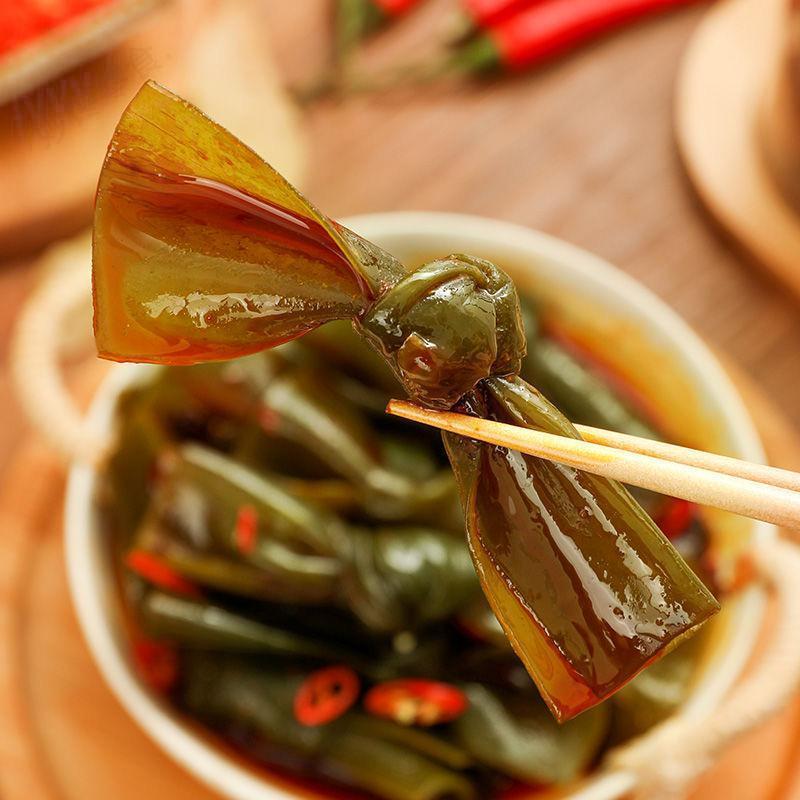 乡妹子酸辣海带结零食香辣脆爽开袋即食散装解馋小吃卤味网红零食