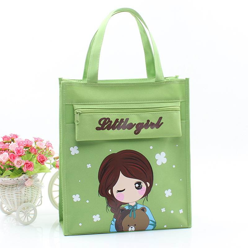 新款放钢琴谱书a4手提袋子美术工具袋补习课包防水男女小学生儿童