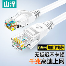 山泽超五类千兆网线工程跳线 ZW-01 YL-501 SZW/SH-1010 WXH-010C