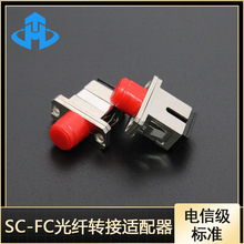 昊腾 SC/LC/FC/ST转接光纤适配器耦合器  金属转接法兰 种类齐全
