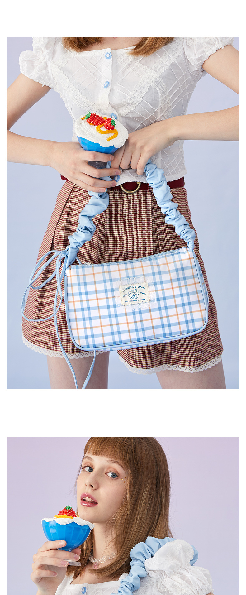 少女法棍包2020新款潮单肩包斜跨手提包ins风hobo女包