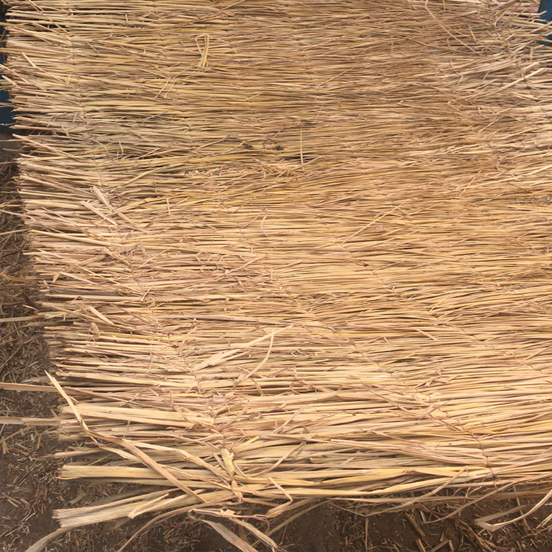 稻草帘子大棚保温草帘草席草苫子稻草帘道路防滑草垫子稻草绳