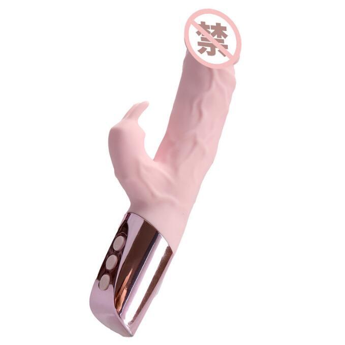 Cross-Border Rabbit Vibrator Electric Rod Female Self-Wei Device Sexy Vibrating Spear Yangji Adult Sex Product Batch