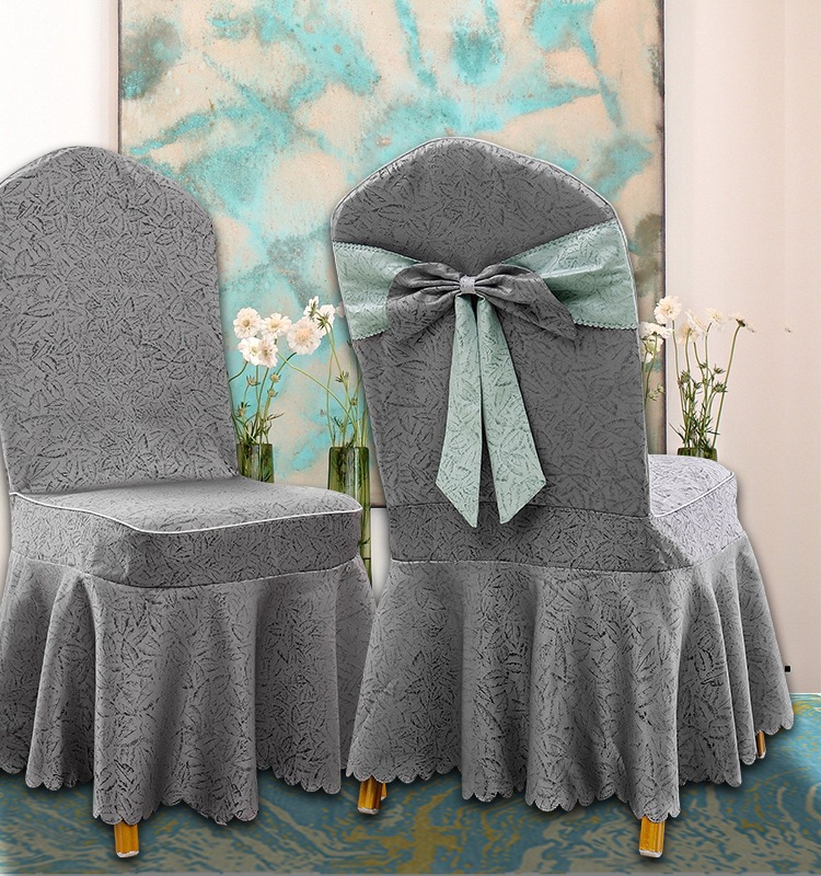 酒店饭店婚庆会议室椅子套宴会椅子套罩凳子套布餐厅新款通用椅套