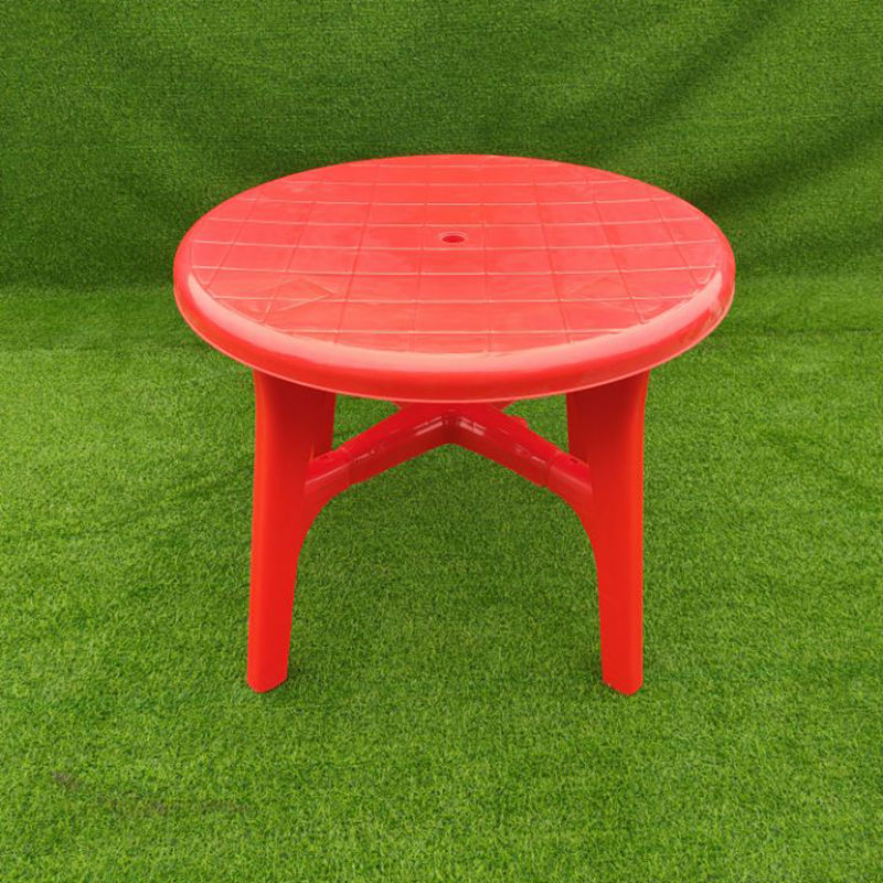 Outdoor Plastic Table and Chair Barbecue Stall Beer Table and Chair Multi-Color Thickened Night Market Beach Table Combination Set Commercial