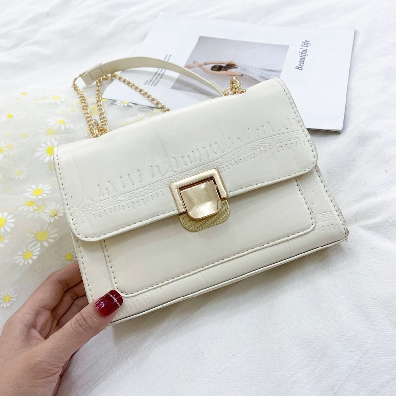 Women's Pouches 2021 Spring New Fashion Shoulder Bag Simple Western Style Shoulder Bag Ins Small Square Bag