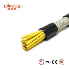 工厂直供 UL2587 20AWG*4C+AB 阻燃电缆