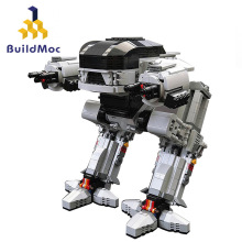 BuildMoc积木玩具MOC-83742 RoboCop机械战警系列小颗粒积木