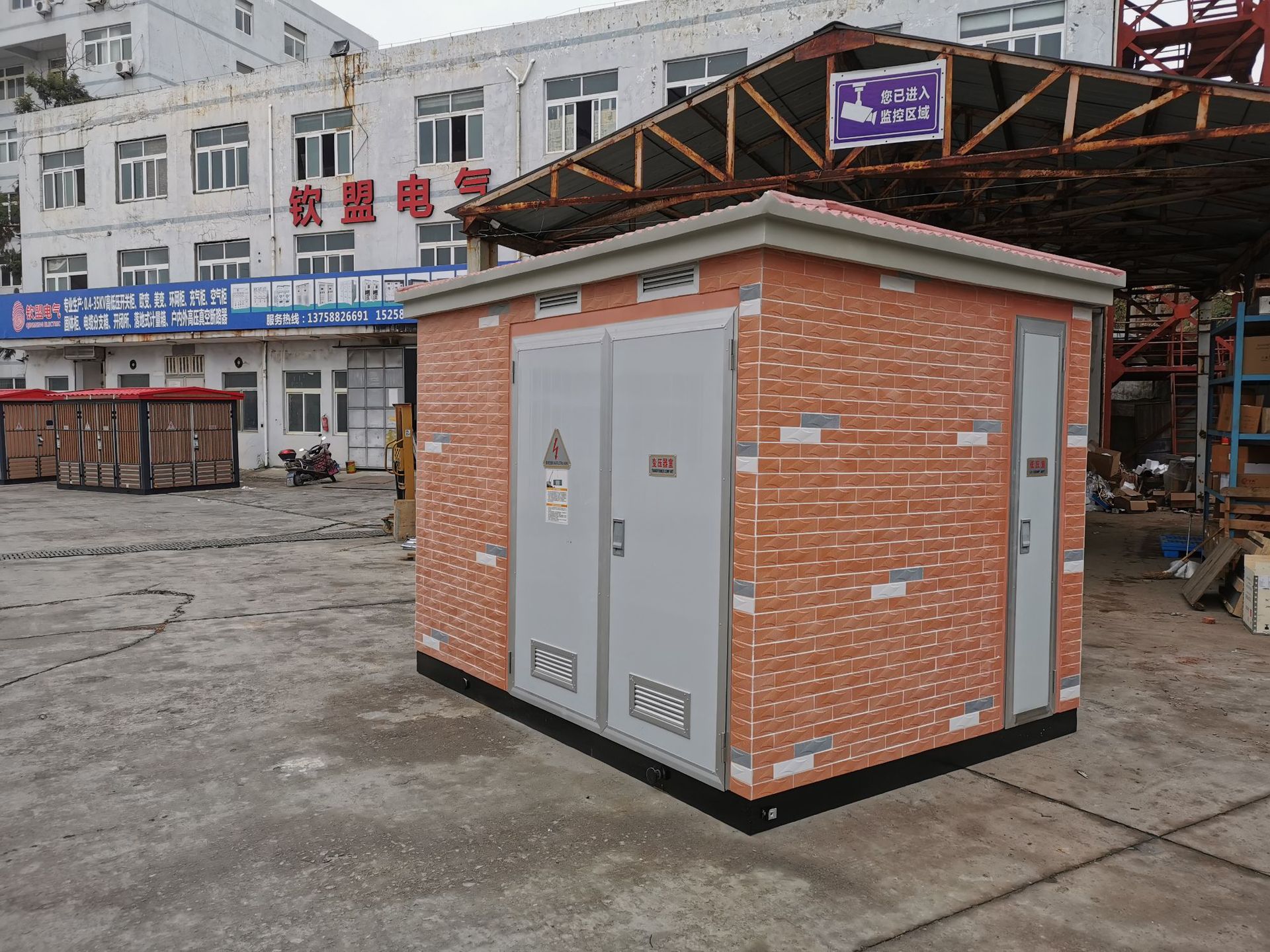 箱式变电站 zgs yb27-80kva 1035kv 美式箱变预装式箱式变压器