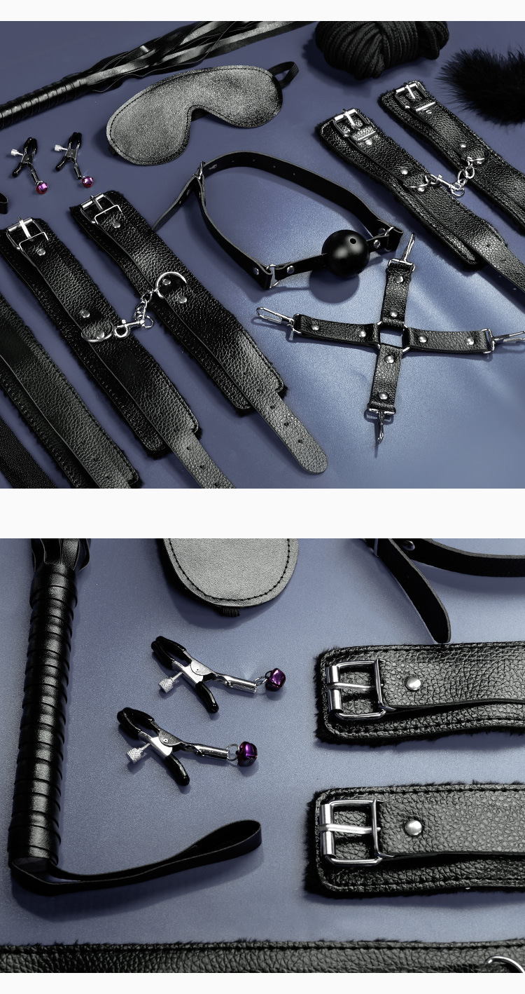 性趣用品十件sm刑具套装捆绑乳夹女用性爱玩具成人情趣性用品批发