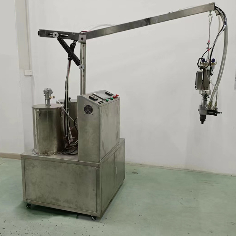 加工定做小型黑白料聚氨酯发泡机 聚氨酯pur泡沫低压发泡设备