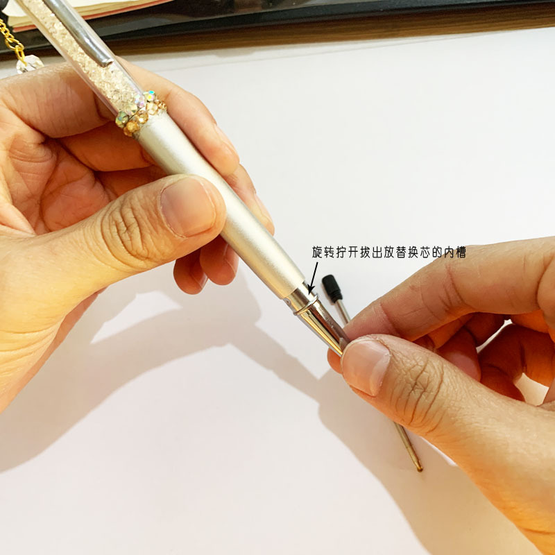 纯手工定制美少女战士主题签字笔星月棒 可爱仙女魔法杖中性笔