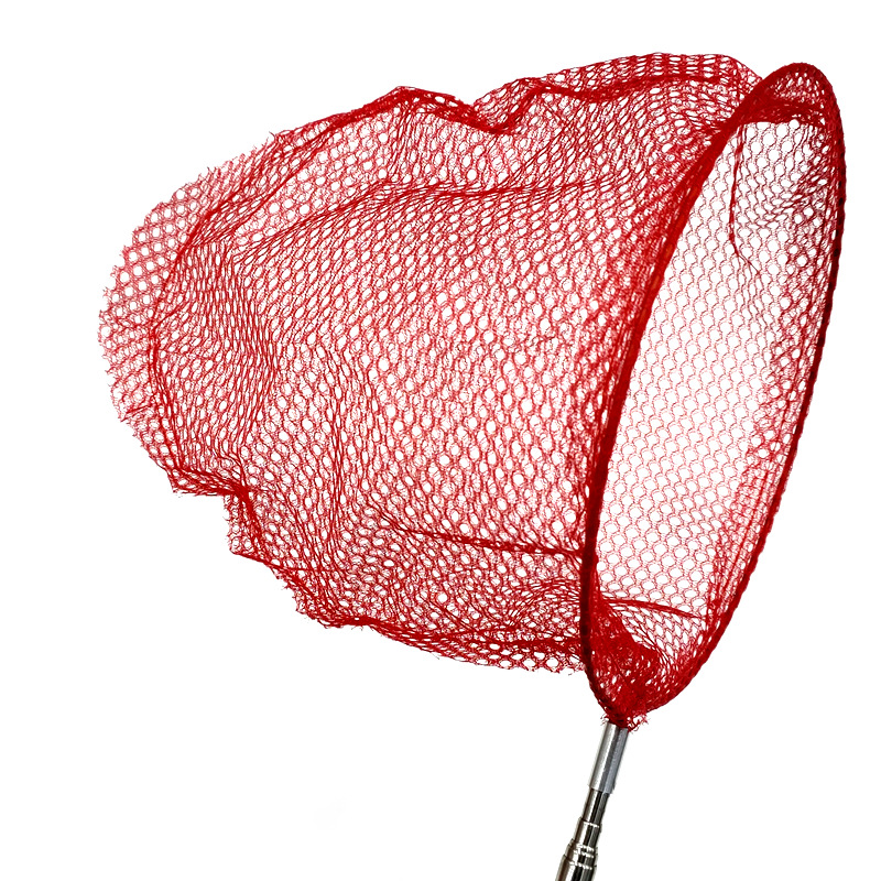 Fishing Net Fishing Net Butterfly Insect Catching Net Pocket Copy Net Large Telescopic Square Net Five-Section Telescopic Fish Net