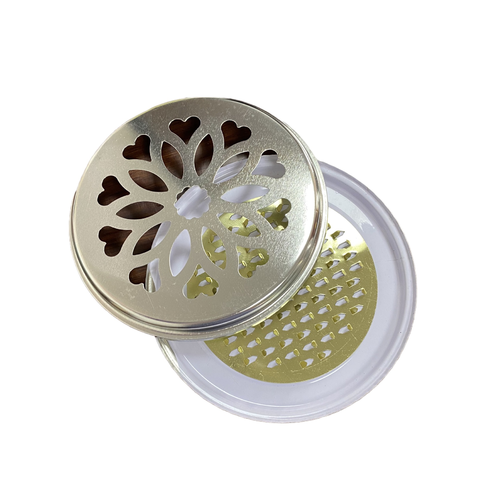 平大带钉有盖蚊香盒(广州)