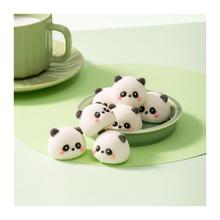 3D网红熊猫造型糖果可爱造型儿童棉花糖糖果香浓哄娃软糖独立包装