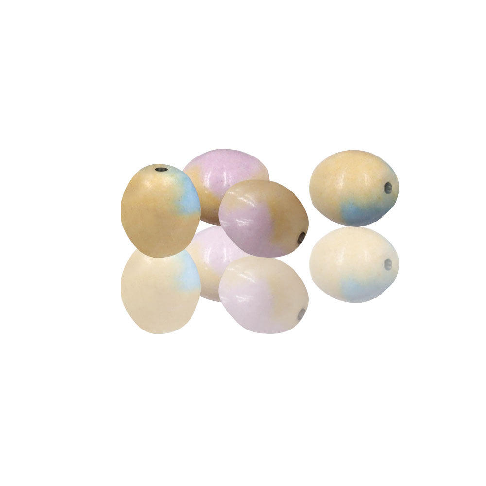 阿拉善碟珠彩虹石正方体切角石珠负离子氧化石手链散珠批发diy配