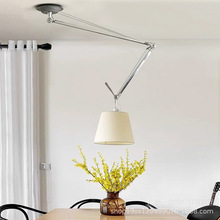 意大利中古Artemide摇臂吊灯可移位餐厅书房卧室折叠设计师氛围灯