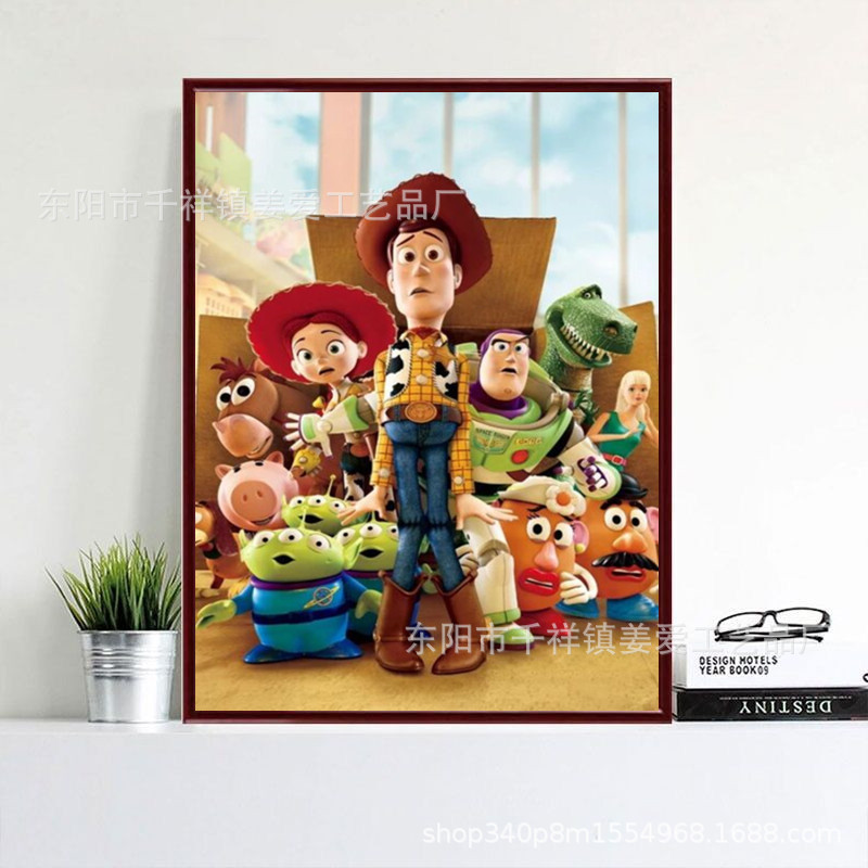 5d钻石画动漫卡通diy圆钻满钻人物系列钻石刺绣外贸新款-阿里巴巴