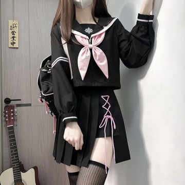 城南诗中意原创日系jk水手服不良制服学院风正版套装