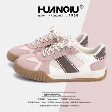 环球厚底德训鞋女ZHQ-XA393新款夏季网面款透气百搭休闲板鞋女鞋