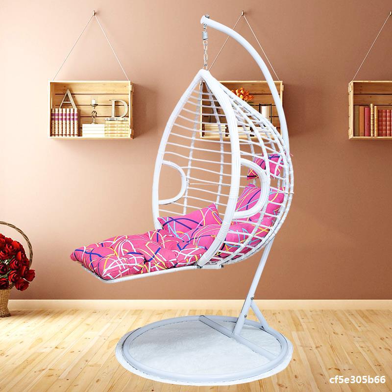 吊篮藤椅鸟巢网红吊椅摇椅吊蓝秋千吊床家用阳台室内懒人摇篮椅子