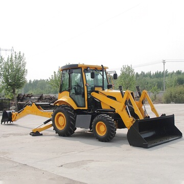 小型两头忙挖铲一体机挖斗挖沙运沙清理河道