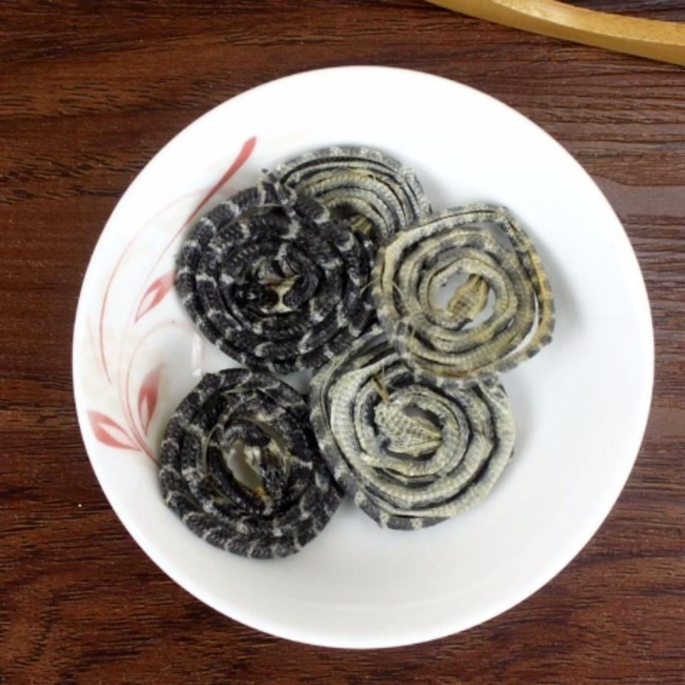 金钱白花蛇 白花蛇 祁连蛇小白花蛇一条白花蛇1克左右